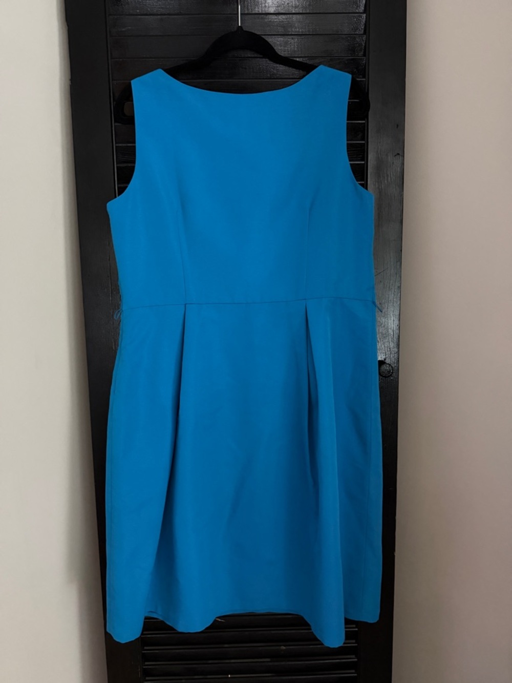 NWT Merona Blue Sleeveless Sheath Dress Size 16 - Picture 2 of 10